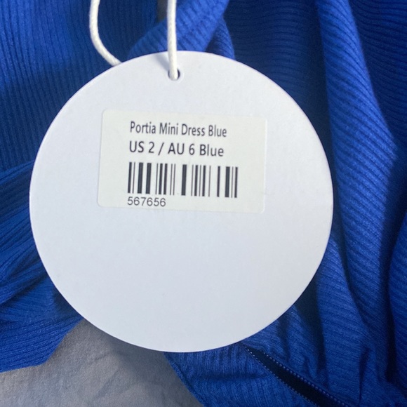 Blue long sleeve dress - princess Polly - Picture 8 of 8